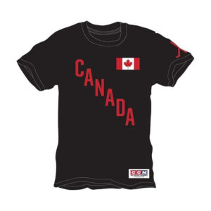 CCM Diagonal Canada SR T-Shirt (L, Canada)