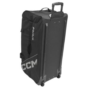 B570W37 CCM PREMIUM WHEELED PLAYER BAG 37" Black/Chrome 37WH