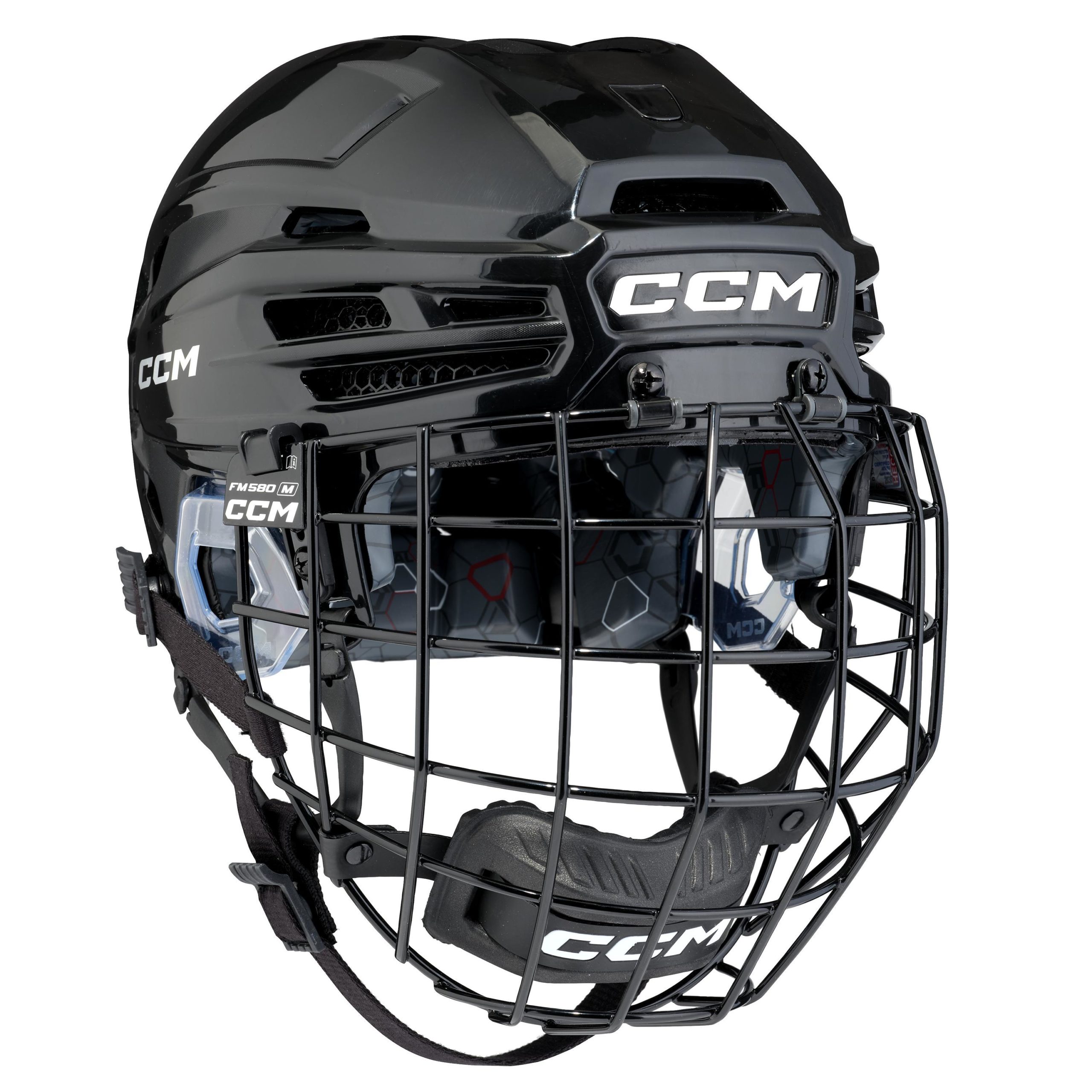 The CCM Tacks 920 SR Mesh Hockey Helmet is a high-performance helmet that combines advanced protection, comfort and an optimal fit. The included mesh provides additional facial protection, while the internal foam and adjustable fit system provide a comfortable and secure fit throughout the game.