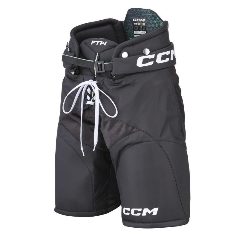 CCM JetSpeed FTW JR Womens Hockey Pants (Black, JR M) CCM JetSpeed FTW JR Womens Hockey Pants (Black, JR M)