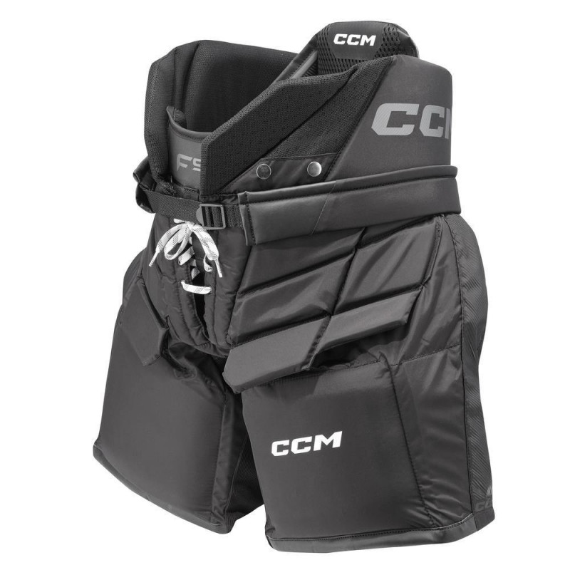 CCM AXIS F9 SR Goalie Pants (Black, S) CCM AXIS F9 SR Goalie Pants (Black, S)