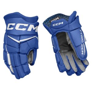 HGFT880 JR CCM JS Gloves Royal/White 11