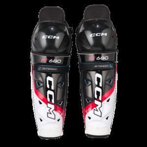 CCM JetSpeed FT680 SR Hockey Shin Guards (16''/41cm)