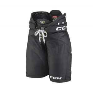 CCM AS-V PRO SR Hockey Pants With Velcro (Black, XL)