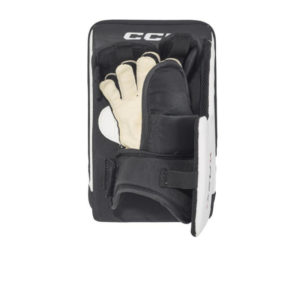 CCM YTFlex 3 YTH Goalie Blocker (Bela/Ärna, Regular, YTH)