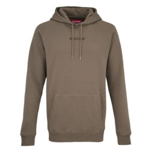 CCM Core YTH Pullover Hoodie (YTH L, temno rjava (major brown))