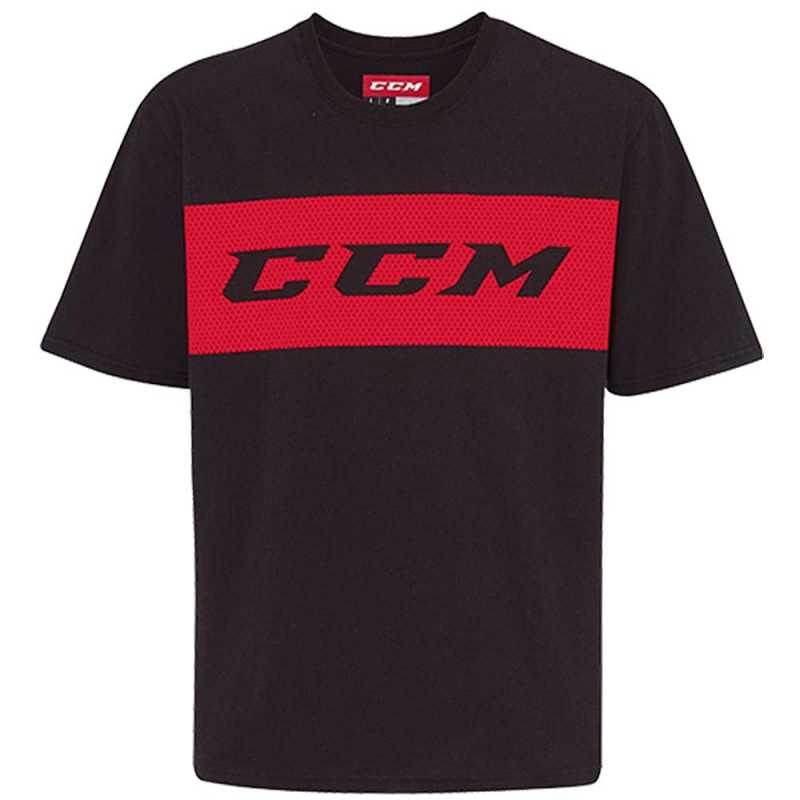 CCM T7844 SS True 2 Hockey Tee SR (S, Black/red) CCM T7844 SS True 2 Hockey Tee SR (S, Black/red)