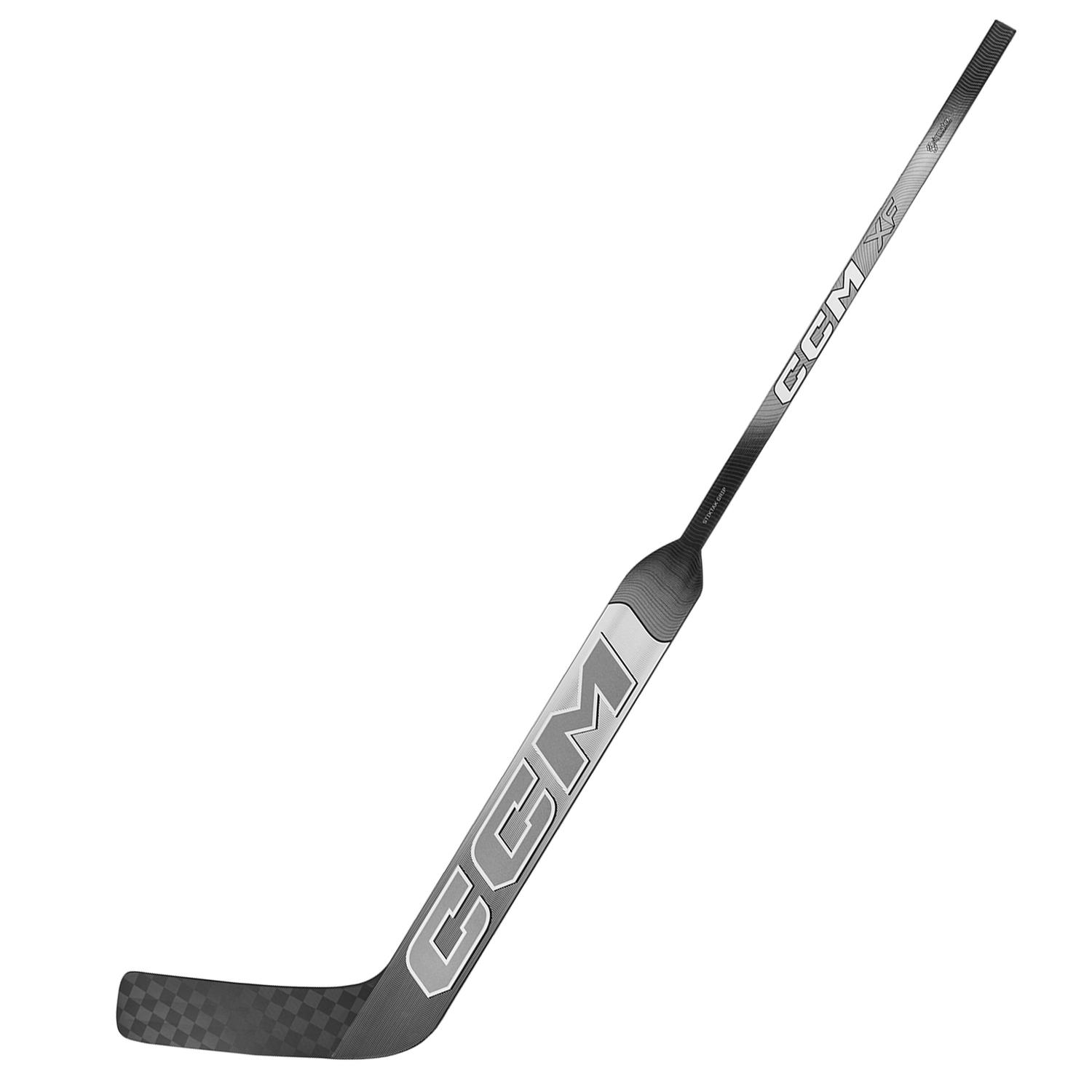 HSGXF70C SR CCM Goalie Stick Black/Ice Grey 25G Grip P4 L HSGXF70C SR CCM Goalie Stick Black/Ice Grey 25G Grip P4 L