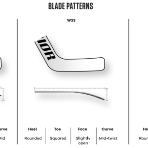 WARRIOR Stick SWAGGER 23.0" L LAK LA KINGS W33 (TWT) IN