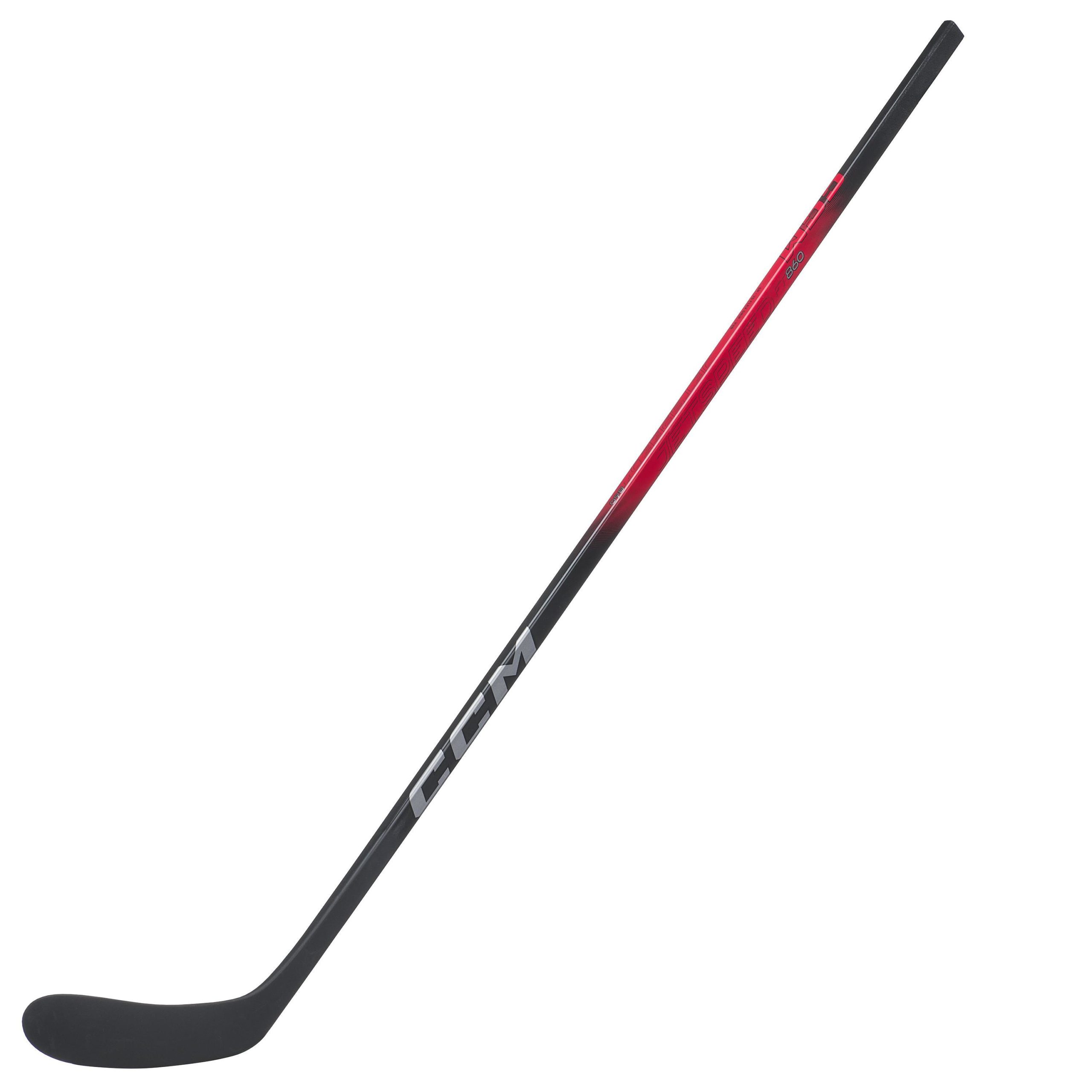 The CCM JetSpeed ââFT 860 SR Composite Hockey Stick is designed for players looking for exceptional speed, power and accuracy. With advanced technology to enhance performance and feel when hitting, it is ideal for anyone looking to perfect their game on the ice.