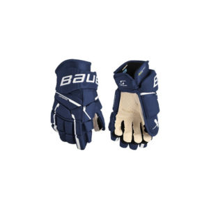 BAUER Supreme M5 Pro SR Hockey Gloves (Dark blue, 14''/36 cm)