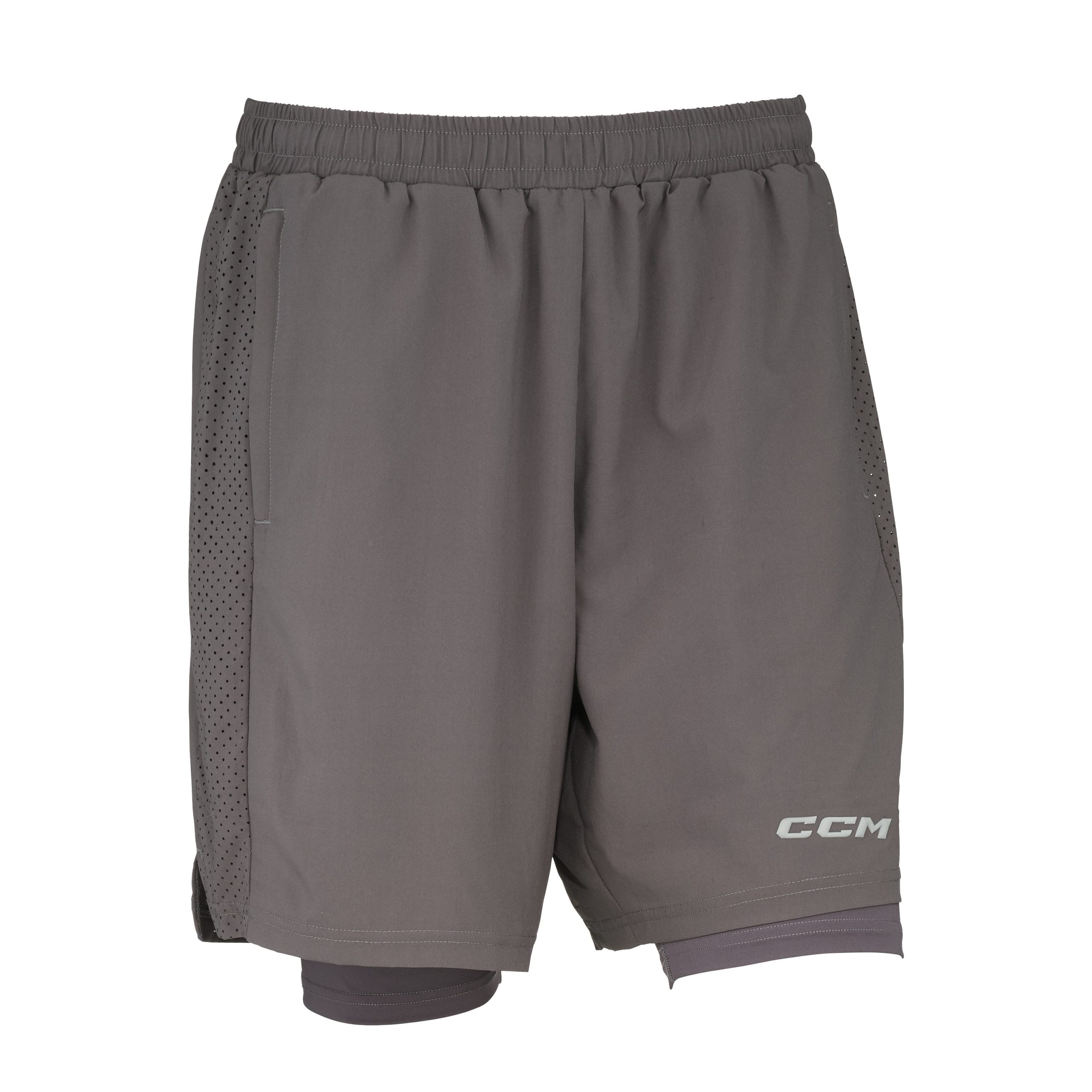 CCM SWV3TA 2 In 1 Short (L, Temno siva (charcoal)) CCM SWV3TA 2 In 1 Short (L, Temno siva (charcoal))