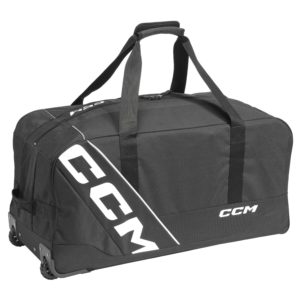 B520W37 CCM CORE WHEELED PLAYER BAG 37" Black/White 37WH