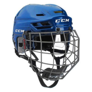 CCM Tacks 310 Hockey Helmet With Cage (royal (modra), M)