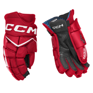 HGFT8PRO JR CCM JS Gloves Red/White 12