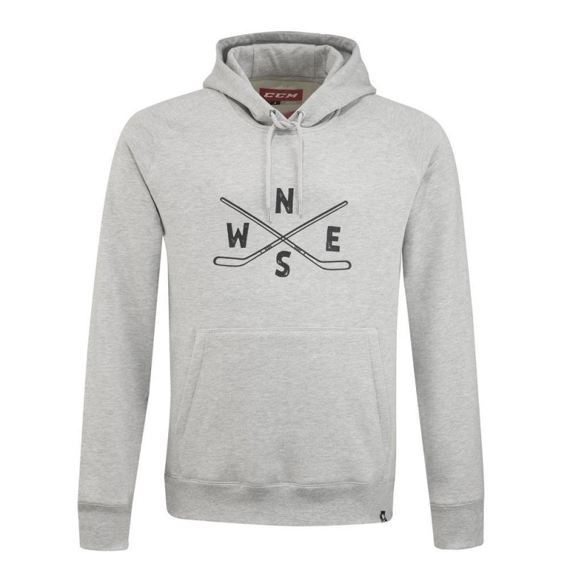 CCM Direction SR Hoodie (M, Grey) CCM Direction SR Hoodie (M, Grey)