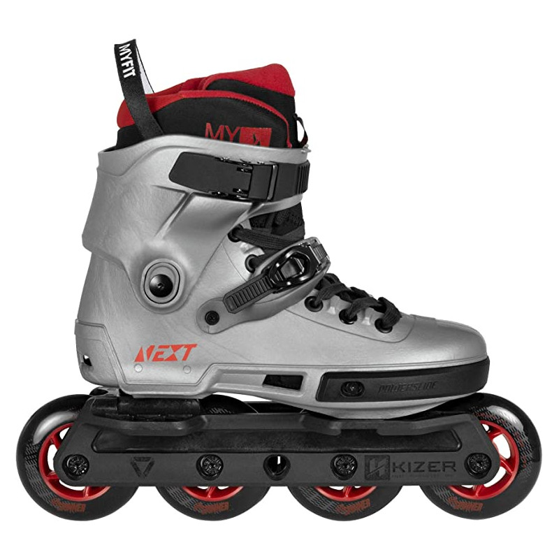 POWERSLIDE URBAN FREERIDE TRINITY SKATES Next Burgundy Grey 90 36-37 POWERSLIDE URBAN FREERIDE TRINITY SKATES Next Burgundy Grey 90 36-37