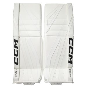 GPE7.9 SR CCM EFX 7 Goalie Pads White/White/White/White 34+2