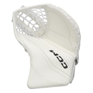 CCM EFlex 6 SR Goalie Catcher (SR, White, Regular)