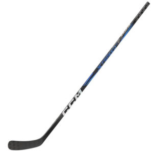CCM JetSpeed FT7 PRO JR Custom Colors Hockey Composite Stick (Blue, JR 50 flex, Right, 28)