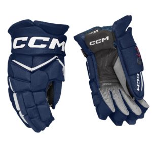 HGFT8 JR CCM JS Gloves Navy/White 10
