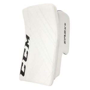 CCM Extreme Flex 5 SR Goalie Blocker (SR, White, Regular)