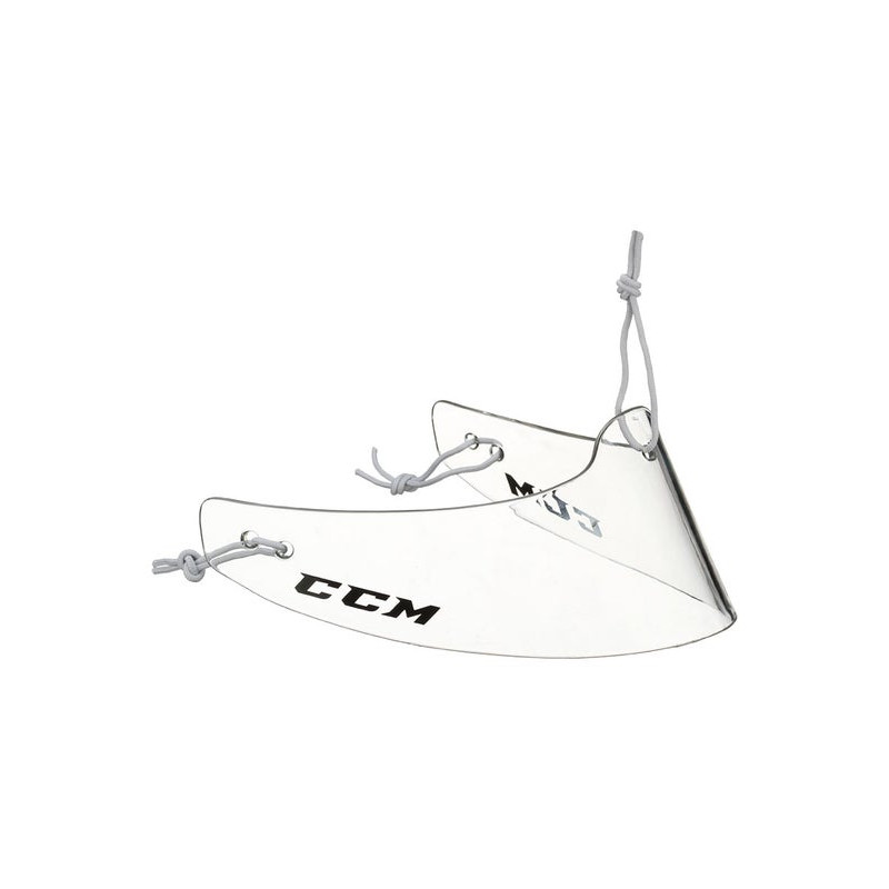Hockey Goalie Throat Guard CCM Lexan SR Hockey Goalie Throat Guard CCM Lexan SR