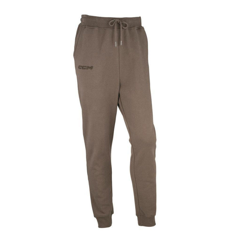 CCM Core YTH Fleece Cuffed Jogger (YTH L, temno rjava (major brown)) CCM Core YTH Fleece Cuffed Jogger (YTH L, temno rjava (major brown))