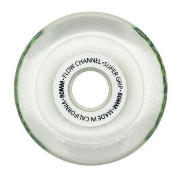 LABEDA Slime X-Soft 4-pack Roller Hockey Wheels (White, 76 mm) LABEDA Slime X-Soft 4-pack Roller Hockey Wheels (White, 76 mm)