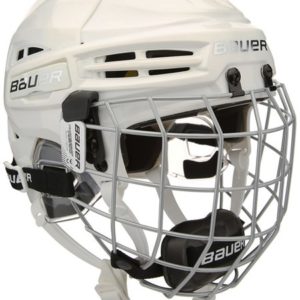 BAUER Helmet Combo RE-AKT 100 - Yth. white