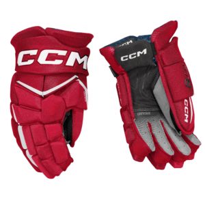 HGFT8 JR CCM JS Gloves Red/White 10