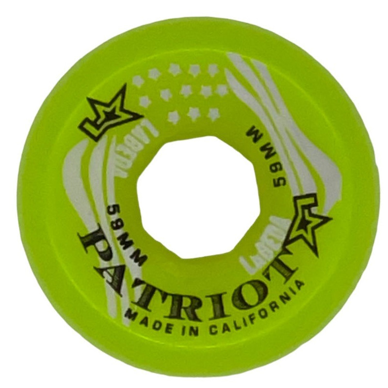 LABEDA Patriot X-Soft 4-pack Goalie Roller Hockey Wheels (Green, 59 mm) LABEDA Patriot X-Soft 4-pack Goalie Roller Hockey Wheels (Green, 59 mm)