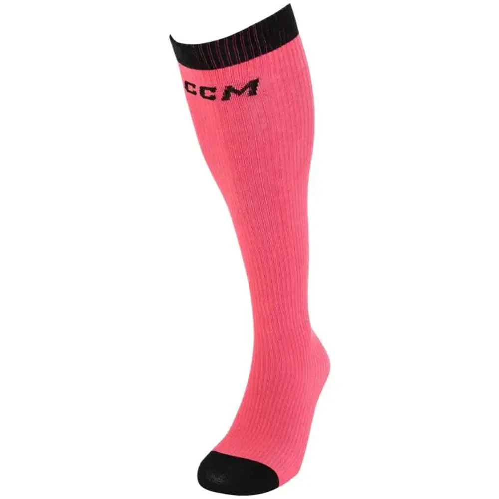 SOCKLINERK JR CCM CCM Skate Socks Pink OSFA (5595042) SOCKLINERK JR CCM CCM Skate Socks Pink OSFA (5595042)