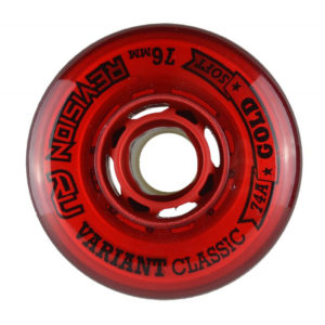 Revision Variant Classic Soft Roller Wheels Red - 1pc (72 mm)