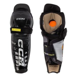 CCM Tacks AS-V JR Hockey Shin Guards (12''/30 cm)