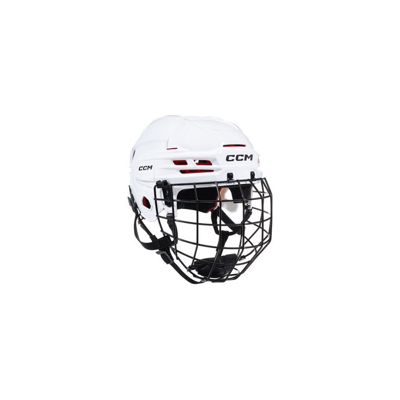 CCM Tacks 70 JR Hockey Helmet With Cage (Ena velikost, White) CCM Tacks 70 JR Hockey Helmet With Cage (Ena velikost, White)