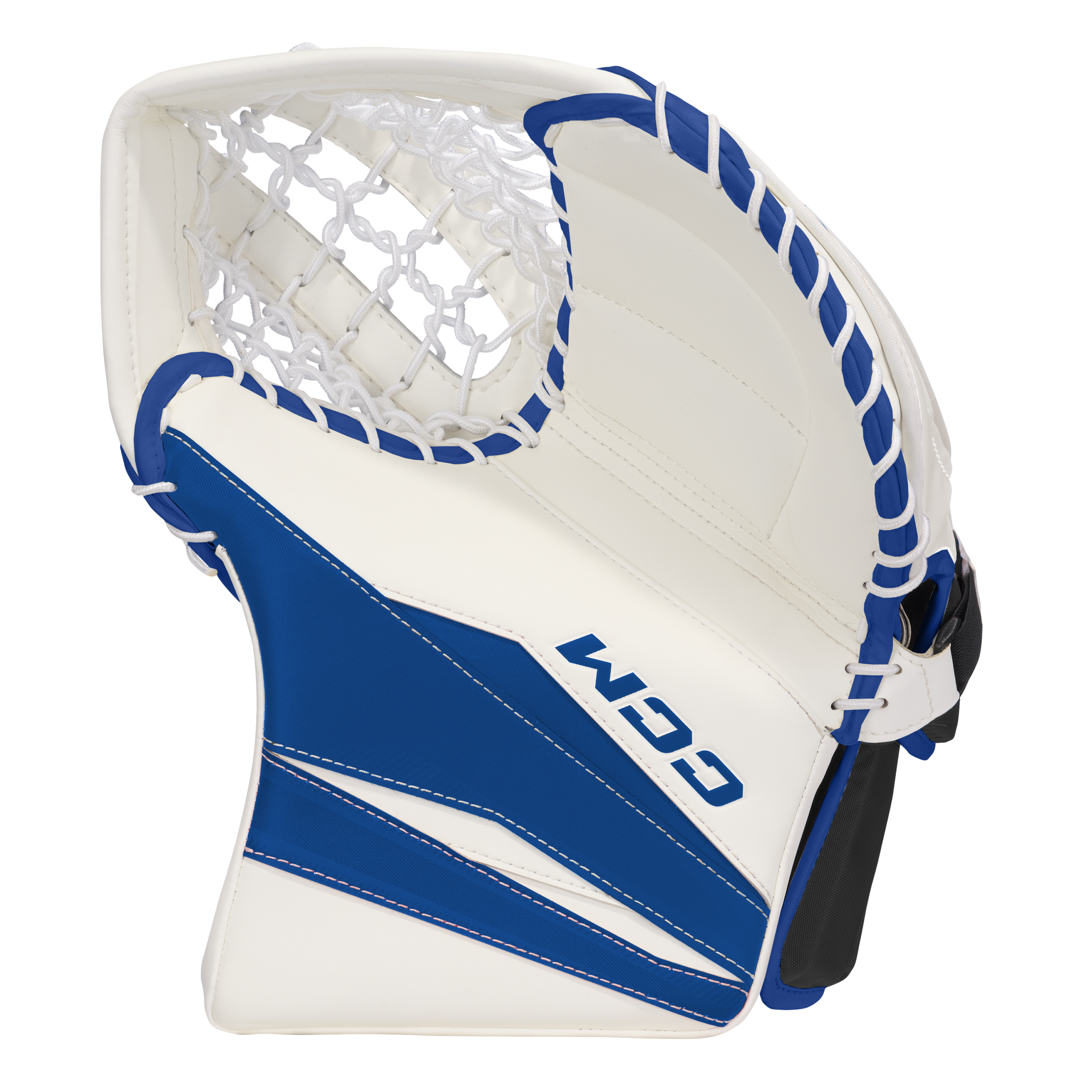 CCM AXIS F9 INT Goalie Catcher (Bela/temno modra (navy), Regular) CCM AXIS F9 INT Goalie Catcher (Bela/temno modra (navy), Regular)