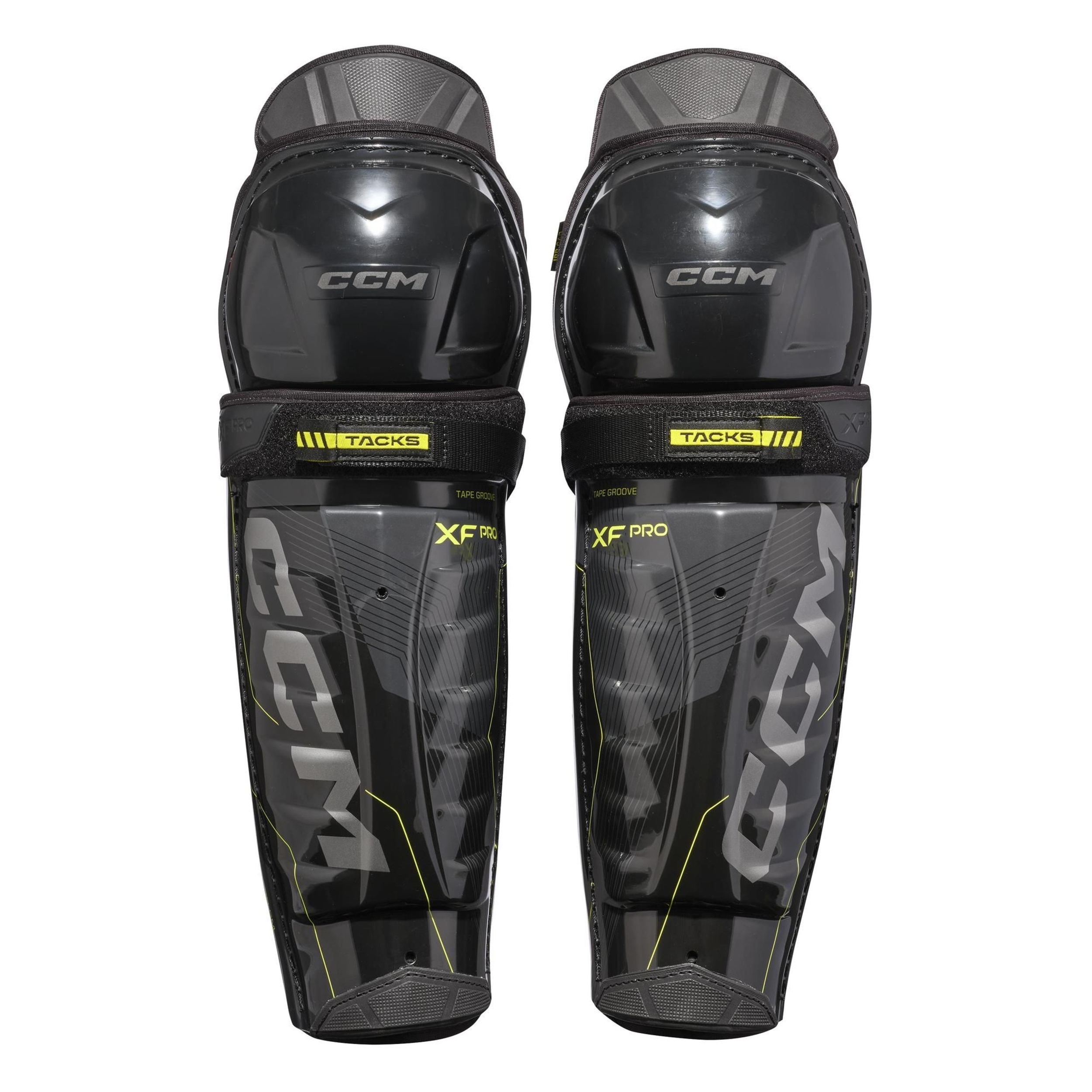 CCM Tacks XF Pro JR Hockey Shin Guards (12''/30 cm) CCM Tacks XF Pro JR Hockey Shin Guards (12''/30 cm)