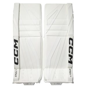 GPE7.9 INT CCM EFX 7 Goalie Pads White/White/White/White 30+1
