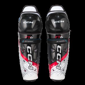 CCM JetSpeed FT6 JR Hockey Shin Guards (12''/30 cm)