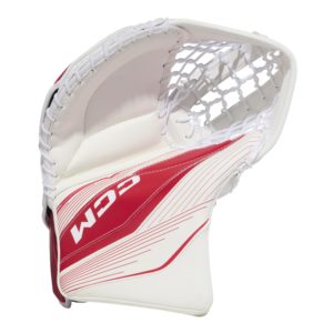 GME6.5 JR CCM EFX 6 Goalie Catcher White/White/White/White FR