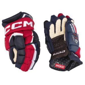 HGFT6PRO JR CCM JS Gloves Navy/Red/White 11
