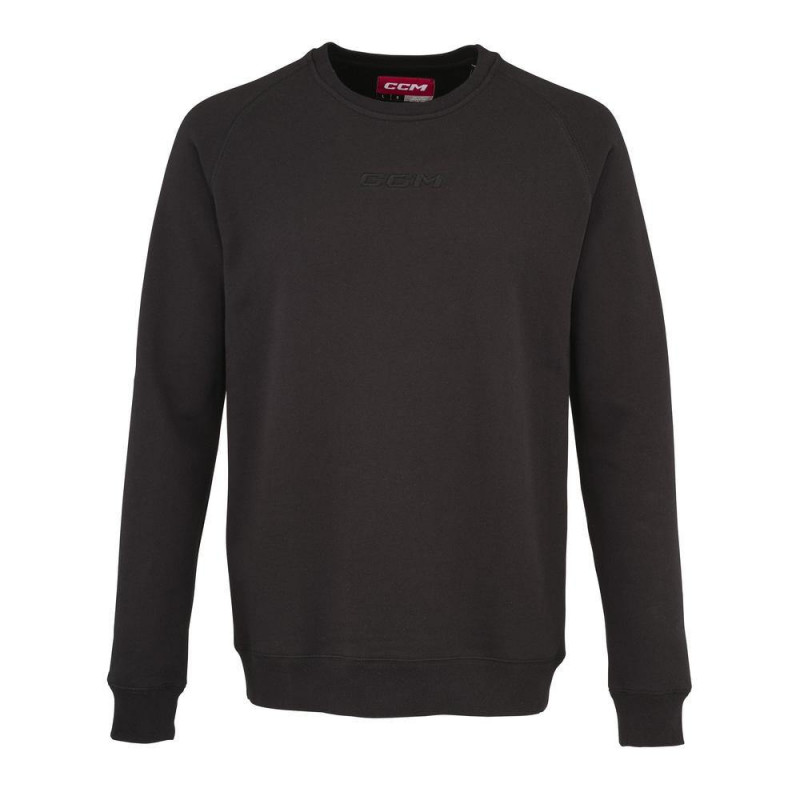 CCM Core Fleece Crew (Black, XL) CCM Core Fleece Crew (Black, XL)