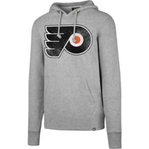 NHL Philadelphia Flyers Knockaround '47 HEADLINE Pullover Hood SLATE GREY M (345946)