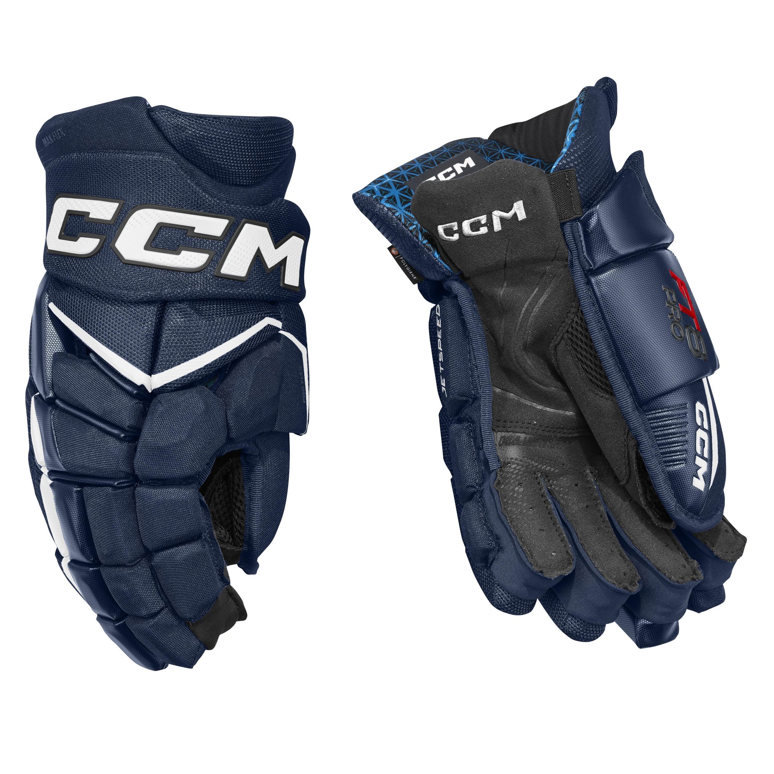 HGFT8PRO SR CCM JS Gloves Navy/White 14 HGFT8PRO SR CCM JS Gloves Navy/White 14