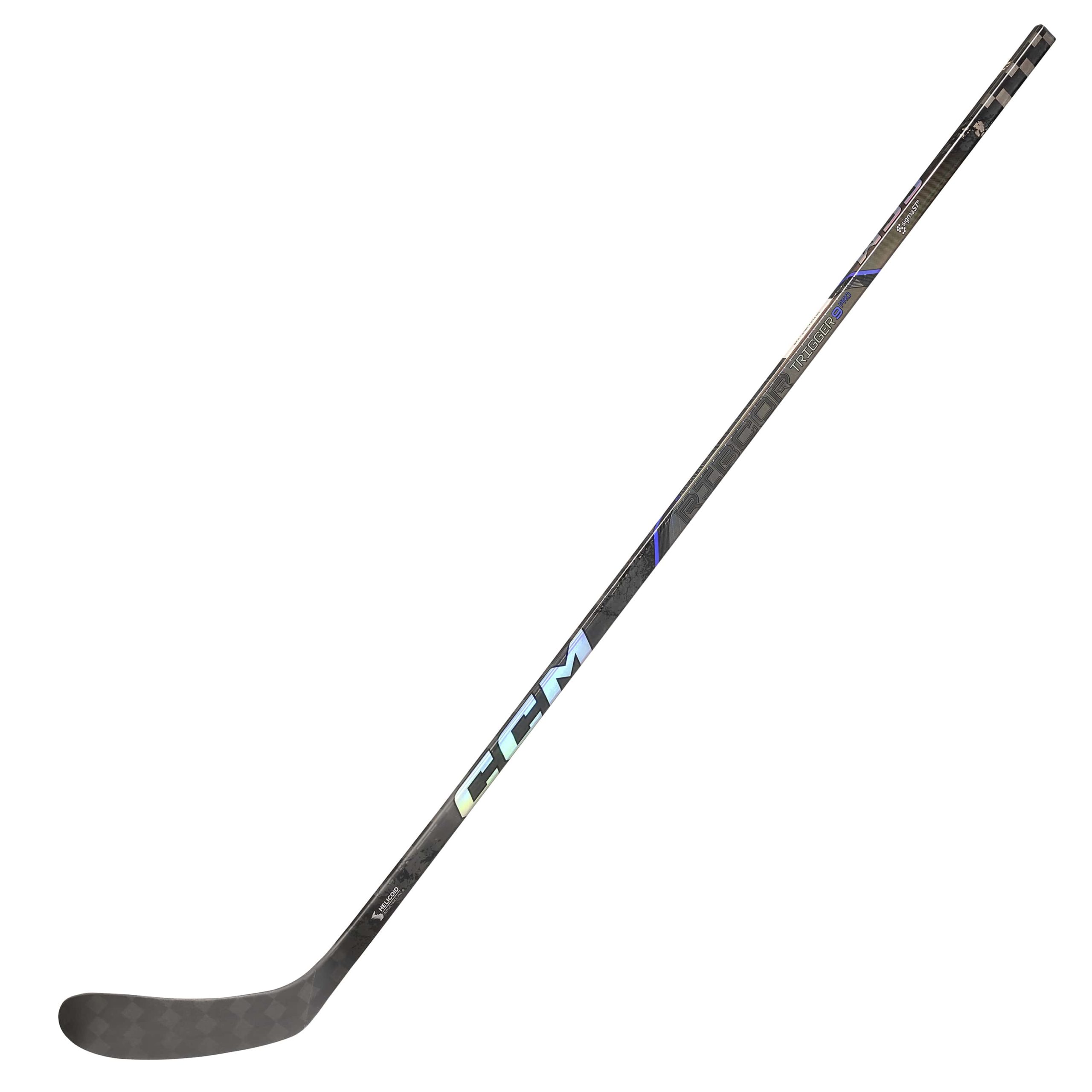 The CCM Trigger 9 Pro Senior hockey stick delivers elite-level performance with a lightweight carbon build, quick release, and superior durability for maximum power.