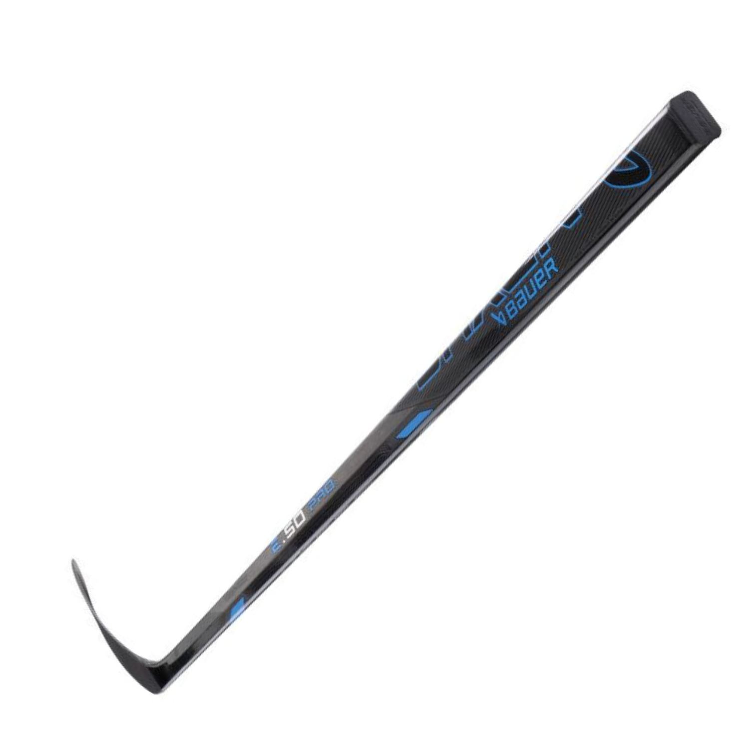 The hockey composite stick BAUER Nexus E50 Pro SR is designed for players seeking reliability and precision on the ice. With its traditional shaft profile and mid-kick point, it suits players who value ease of use and versatility in shooting and passing.